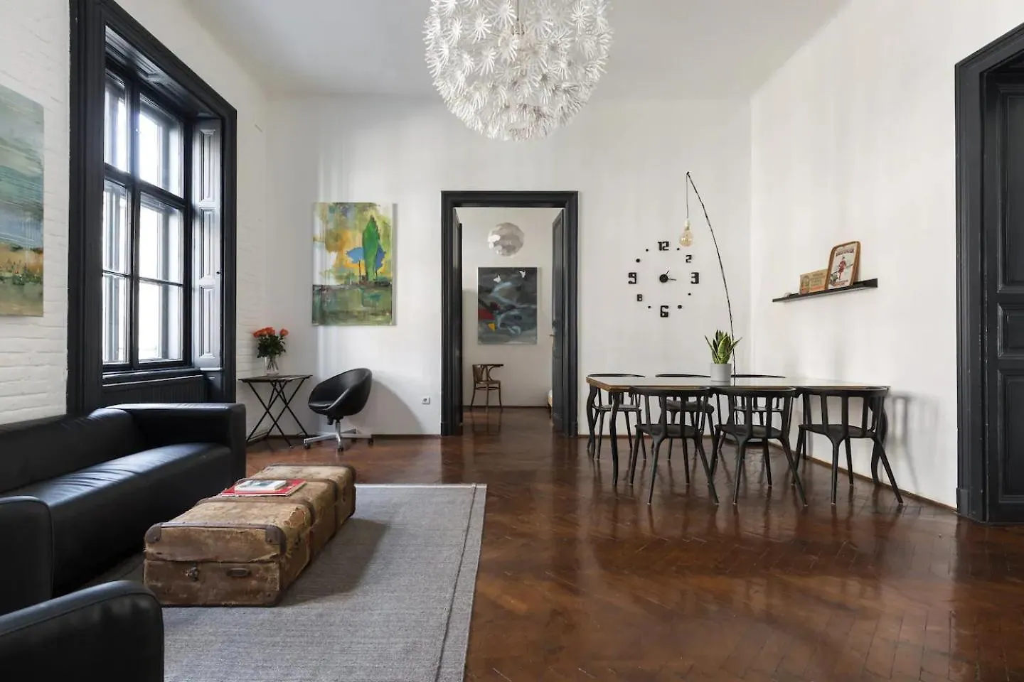 아파트 Kertesz 22 - 3 Bedrooms And Living With 2 Baths 부다페스트 헝가리